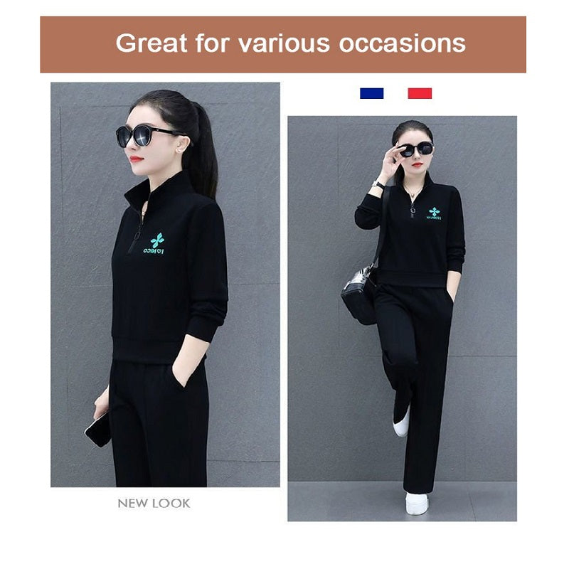 Women Sportswear Loose & Thin Casual Two-piece Suit（50% OFF）
