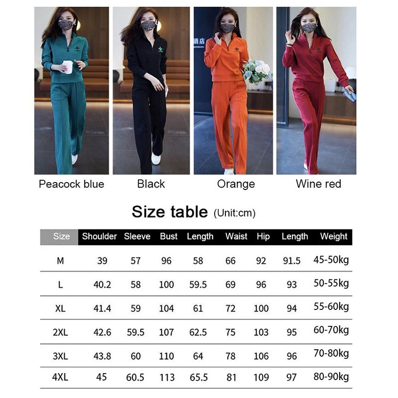 Women Sportswear Loose & Thin Casual Two-piece Suit（50% OFF）