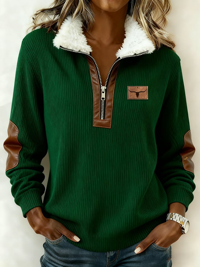 Women's Casual Retro Western Sweatshirt