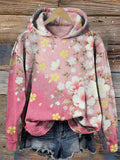 Cherry Blossom Japanese Traditional Art Gradient Hoodie