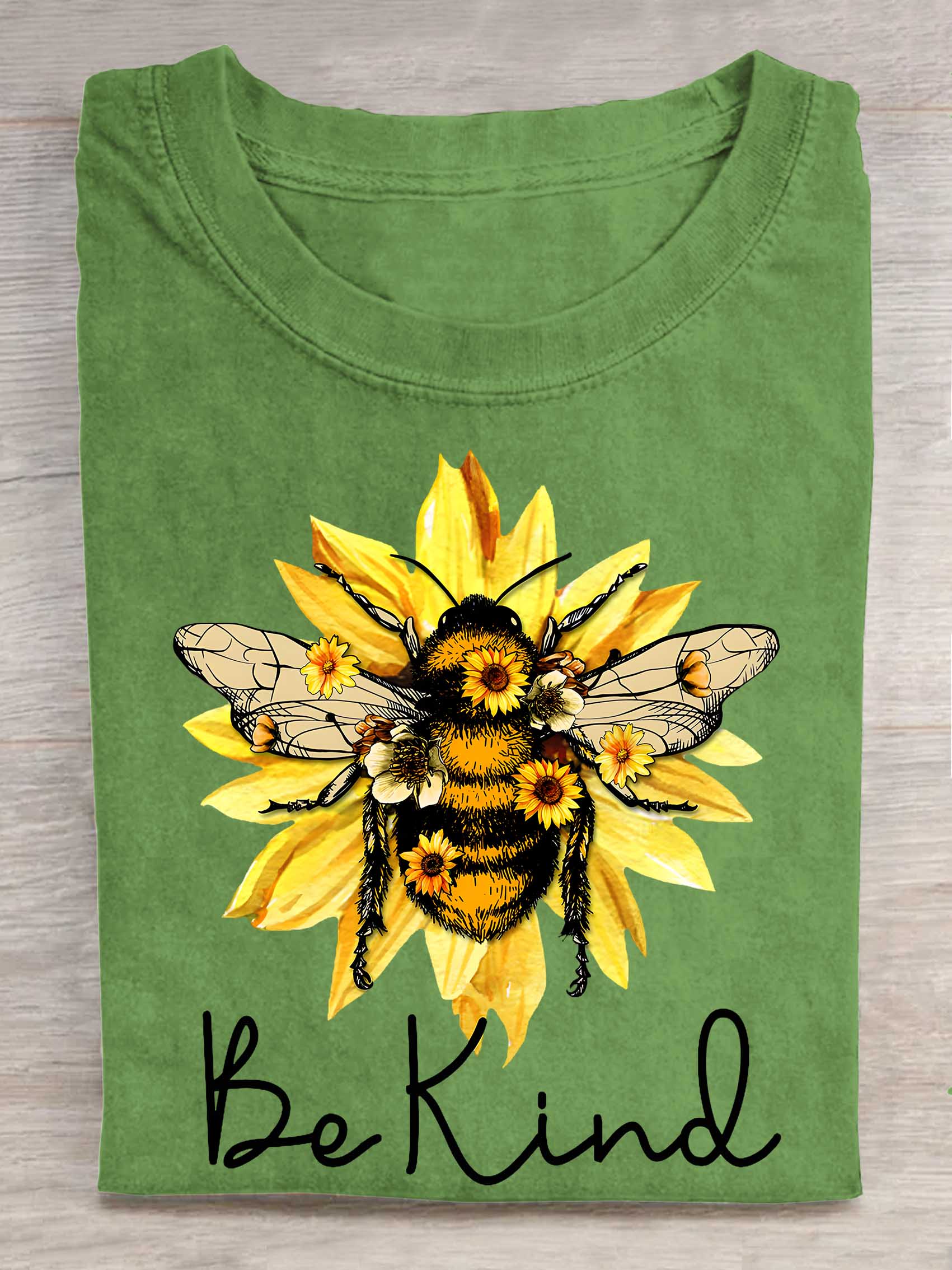 Be Kind Flower Bee T-shirt
