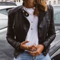 Gloria™ – Soft Black Leather Jacket