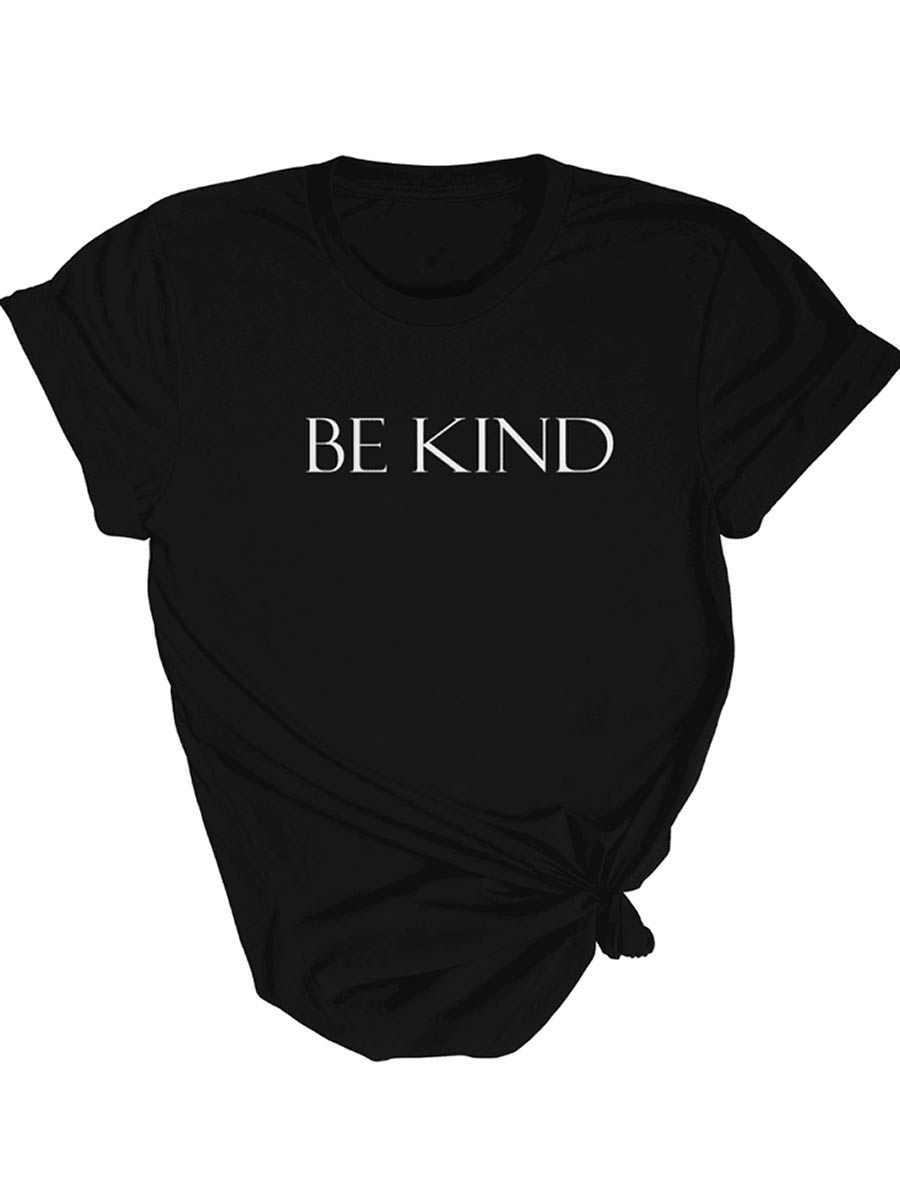 Be Kind Art Print T-shirt