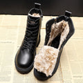 Helena™ - Lace-up boots with lined interior
