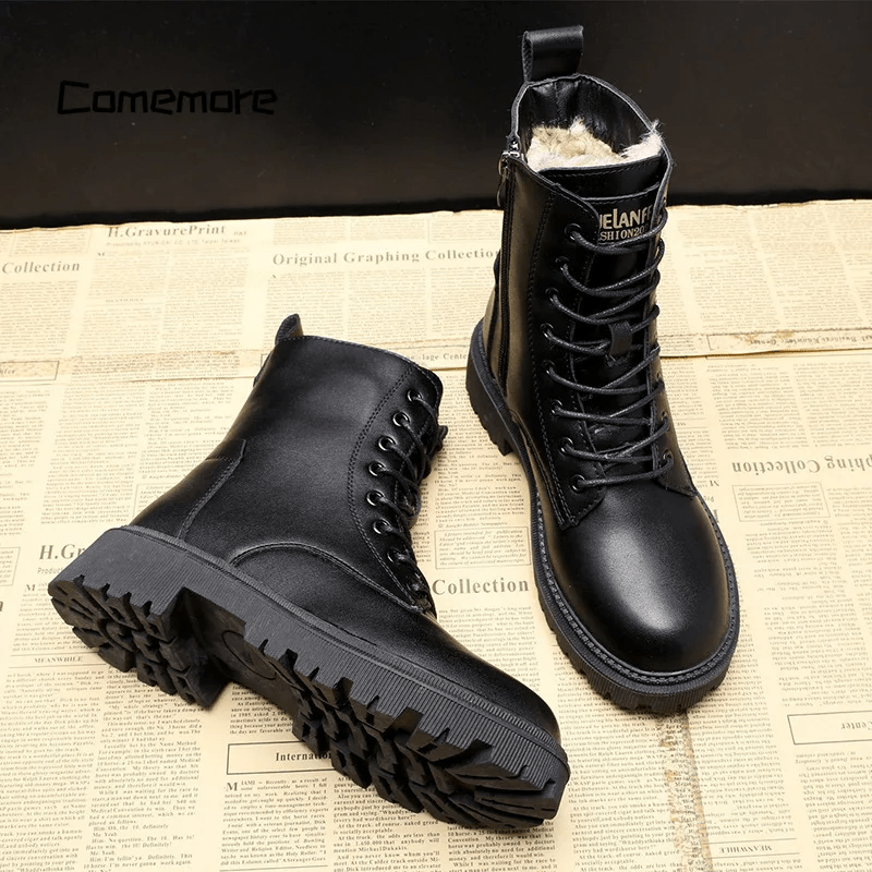 Helena™ - Lace-up boots with lined interior