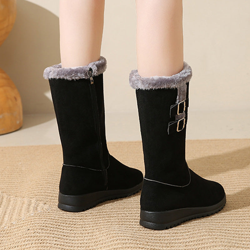 💖💥 Limited Time – 70% DISCOUNT! Women's Mid-Calf Snow Boots, Warm & Stylish